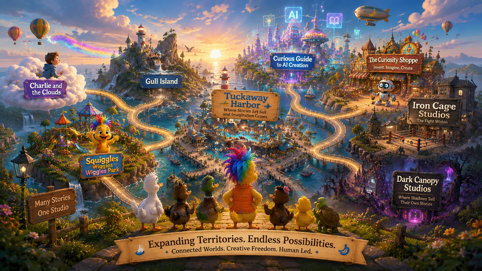 Expanding into new storytelling territories